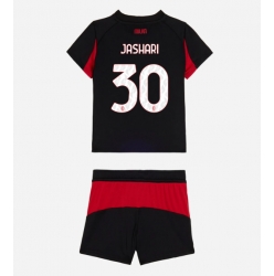 AC Milan Ardon Jashari #30 Hjemmedraktsett Barn 2025-26 Kortermet (+ Korte bukser)
