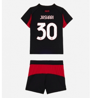 AC Milan Ardon Jashari #30 Hjemmedraktsett Barn 2025-26 Kortermet (+ Korte bukser)