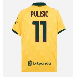 AC Milan Christian Pulisic #11 Tredjedrakt 2025-26 Kortermet