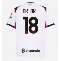 AC Milan Christopher Nkunku #18 Bortedrakt 2025-26 Kortermet