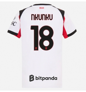 AC Milan Christopher Nkunku #18 Bortedrakt Dame 2025-26 Kortermet