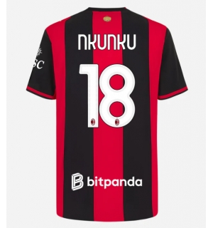 AC Milan Christopher Nkunku #18 Hjemmedrakt 2026-27 Kortermet
