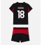 AC Milan Christopher Nkunku #18 Hjemmedraktsett Barn 2025-26 Kortermet (+ Korte bukser)