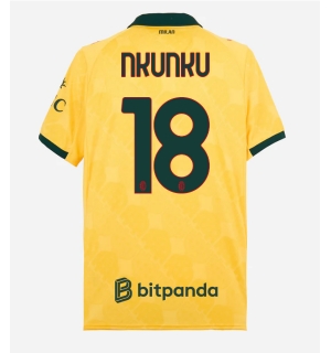 AC Milan Christopher Nkunku #18 Tredjedrakt 2025-26 Kortermet