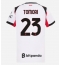 AC Milan Fikayo Tomori #23 Bortedrakt Dame 2025-26 Kortermet AC Milan Fikayo Tomori #23 Bortedrakt Dame 2025-26 Kortermet