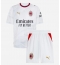 AC Milan Fikayo Tomori #23 Bortedraktsett Barn 2026-27 Kortermet (+ Korte bukser)