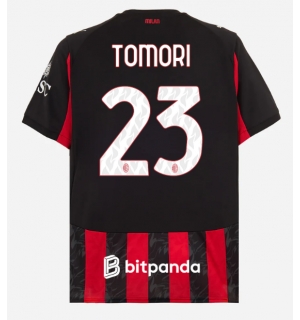 AC Milan Fikayo Tomori #23 Hjemmedrakt 2025-26 Kortermet