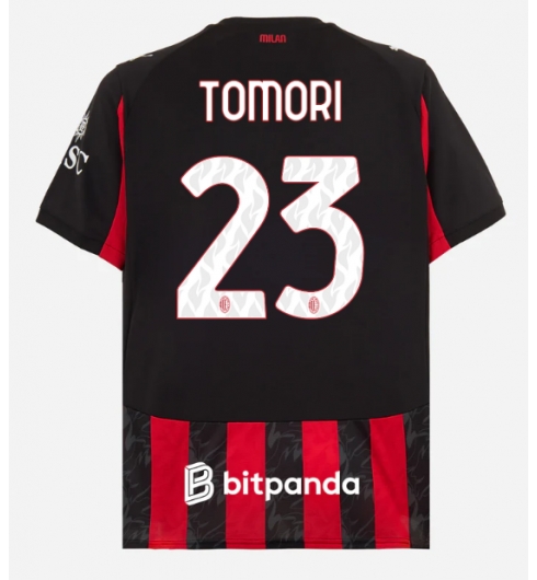 AC Milan Fikayo Tomori #23 Hjemmedrakt 2025-26 Kortermet AC Milan Fikayo Tomori #23 Hjemmedrakt 2025-26 Kortermet