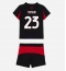 AC Milan Fikayo Tomori #23 Hjemmedraktsett Barn 2025-26 Kortermet (+ Korte bukser)