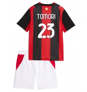 AC Milan Fikayo Tomori #23 Hjemmedraktsett Barn 2026-27 Kortermet (+ Korte bukser)