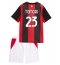 AC Milan Fikayo Tomori #23 Hjemmedraktsett Barn 2026-27 Kortermet (+ Korte bukser)