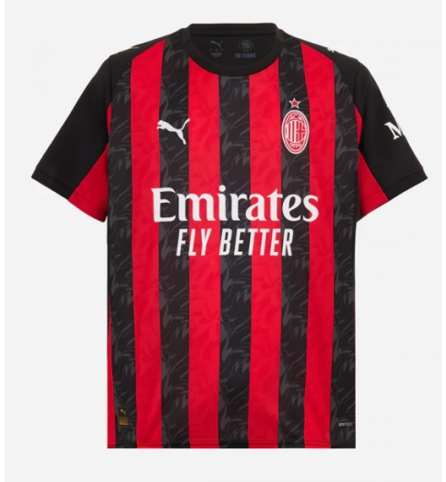 AC Milan Hjemmedrakt 2025-26 Kortermet AC Milan Hjemmedrakt 2025-26 Kortermet