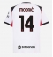 AC Milan Luka Modric #14 Bortedrakt 2025-26 Kortermet