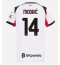 AC Milan Luka Modric #14 Bortedrakt Dame 2025-26 Kortermet