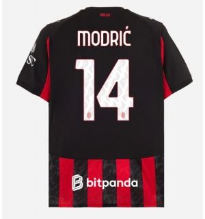 AC Milan Luka Modric #14 Hjemmedrakt 2025-26 Kortermet