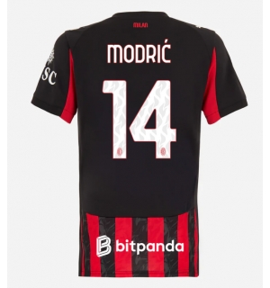 AC Milan Luka Modric #14 Hjemmedrakt Dame 2025-26 Kortermet