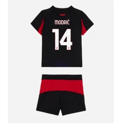 AC Milan Luka Modric #14 Hjemmedraktsett Barn 2025-26 Kortermet (+ Korte bukser)