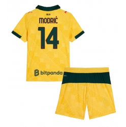 AC Milan Luka Modric #14 Tredjedraktsett Barn 2025-26 Kortermet (+ Korte bukser)