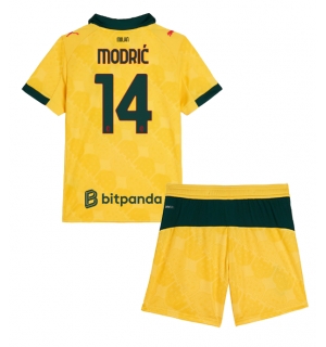 AC Milan Luka Modric #14 Tredjedraktsett Barn 2025-26 Kortermet (+ Korte bukser)