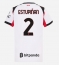 AC Milan Pervis Estupinan #2 Bortedrakt Dame 2025-26 Kortermet AC Milan Pervis Estupinan #2 Bortedrakt Dame 2025-26 Kortermet