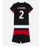 AC Milan Pervis Estupinan #2 Hjemmedraktsett Barn 2025-26 Kortermet (+ Korte bukser)