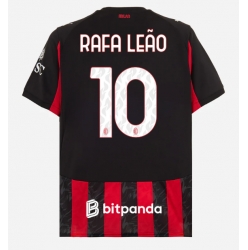 AC Milan Rafael Leao #10 Hjemmedrakt 2025-26 Kortermet