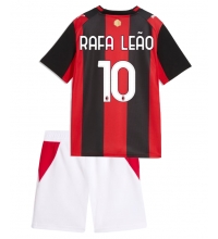 AC Milan Rafael Leao #10 Hjemmedraktsett Barn 2026-27 Kortermet (+ Korte bukser)