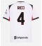 AC Milan Samuele Ricci #4 Bortedrakt 2025-26 Kortermet AC Milan Samuele Ricci #4 Bortedrakt 2025-26 Kortermet