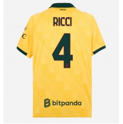 AC Milan Samuele Ricci #4 Tredjedrakt 2025-26 Kortermet