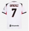 AC Milan Santiago Gimenez #7 Bortedrakt 2025-26 Kortermet