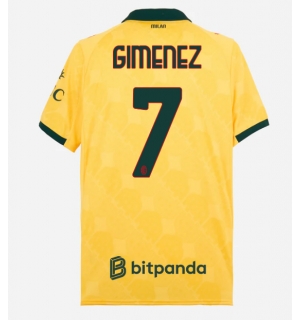 AC Milan Santiago Gimenez #7 Tredjedrakt 2025-26 Kortermet