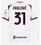 AC Milan Strahinja Pavlovic #31 Bortedrakt 2025-26 Kortermet AC Milan Strahinja Pavlovic #31 Bortedrakt 2025-26 Kortermet
