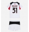 AC Milan Strahinja Pavlovic #31 Bortedraktsett Barn 2025-26 Kortermet (+ Korte bukser)