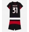 AC Milan Strahinja Pavlovic #31 Hjemmedraktsett Barn 2025-26 Kortermet (+ Korte bukser)