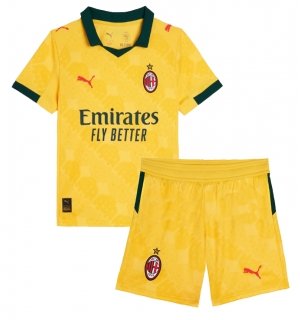 AC Milan Tredjedraktsett Barn 2025-26 Kortermet (+ Korte bukser)