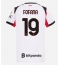 AC Milan Youssouf Fofana #19 Bortedrakt Dame 2025-26 Kortermet