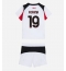 AC Milan Youssouf Fofana #19 Bortedraktsett Barn 2025-26 Kortermet (+ Korte bukser)