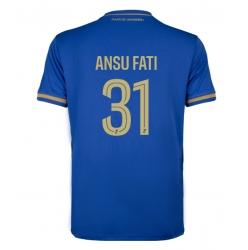 AS Monaco Ansu Fati #31 Bortedrakt 2025-26 Kortermet