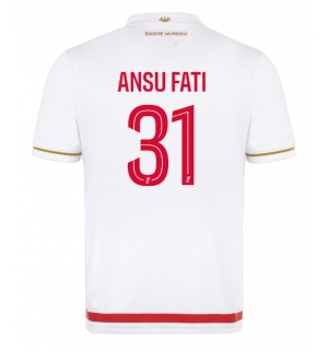 AS Monaco Ansu Fati #31 Hjemmedrakt 2025-26 Kortermet