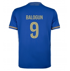 AS Monaco Folarin Balogun #9 Bortedrakt 2025-26 Kortermet