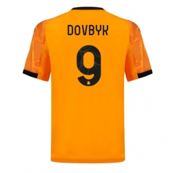 AS Roma Artem Dovbyk #9 Bortedrakt 2025-26 Kortermet