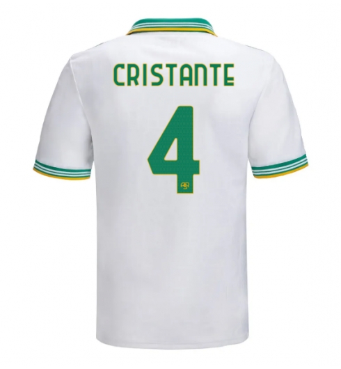 AS Roma Bryan Cristante #4 Tredjedrakt 2025-26 Kortermet AS Roma Bryan Cristante #4 Tredjedrakt 2025-26 Kortermet