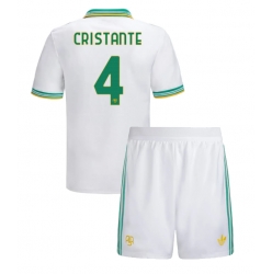 AS Roma Bryan Cristante #4 Tredjedraktsett Barn 2025-26 Kortermet (+ Korte bukser)