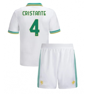 AS Roma Bryan Cristante #4 Tredjedraktsett Barn 2025-26 Kortermet (+ Korte bukser)