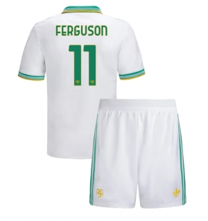 AS Roma Evan Ferguson #11 Tredjedraktsett Barn 2025-26 Kortermet (+ Korte bukser)