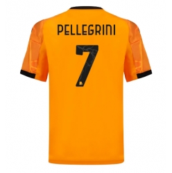 AS Roma Lorenzo Pellegrini #7 Bortedrakt 2025-26 Kortermet