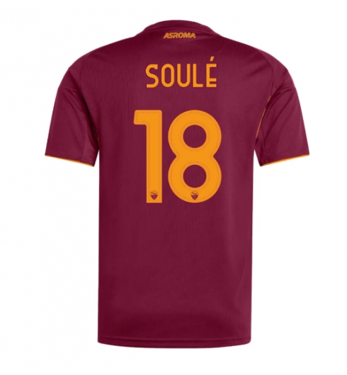 AS Roma Matias Soule #18 Hjemmedrakt 2025-26 Kortermet AS Roma Matias Soule #18 Hjemmedrakt 2025-26 Kortermet