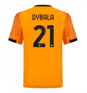AS Roma Paulo Dybala #21 Bortedrakt 2025-26 Kortermet