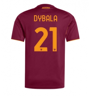 AS Roma Paulo Dybala #21 Hjemmedrakt 2025-26 Kortermet