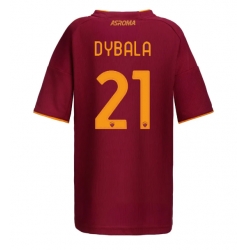 AS Roma Paulo Dybala #21 Hjemmedrakt Dame 2025-26 Kortermet